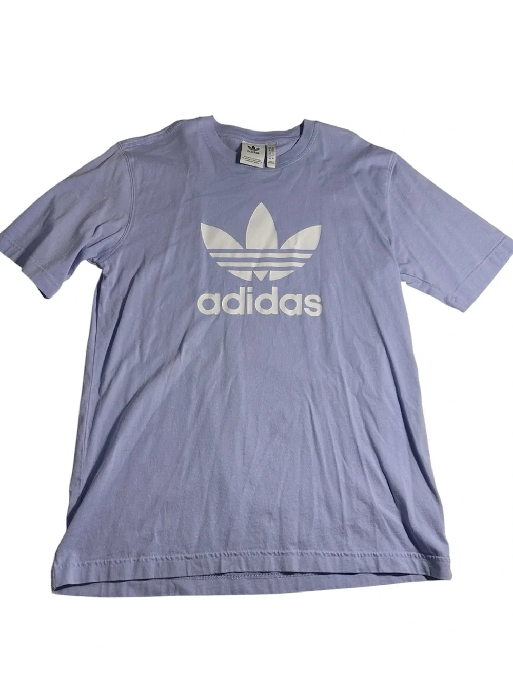Adidas blue Trefoil T shirt men’s medium